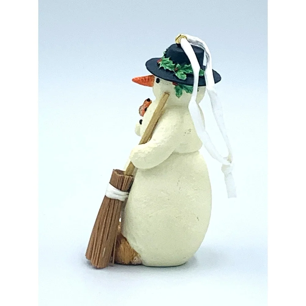 2001 My First Snowman Hallmark Ornament Nature's Sketchbook By M.‎ Bastin MIB